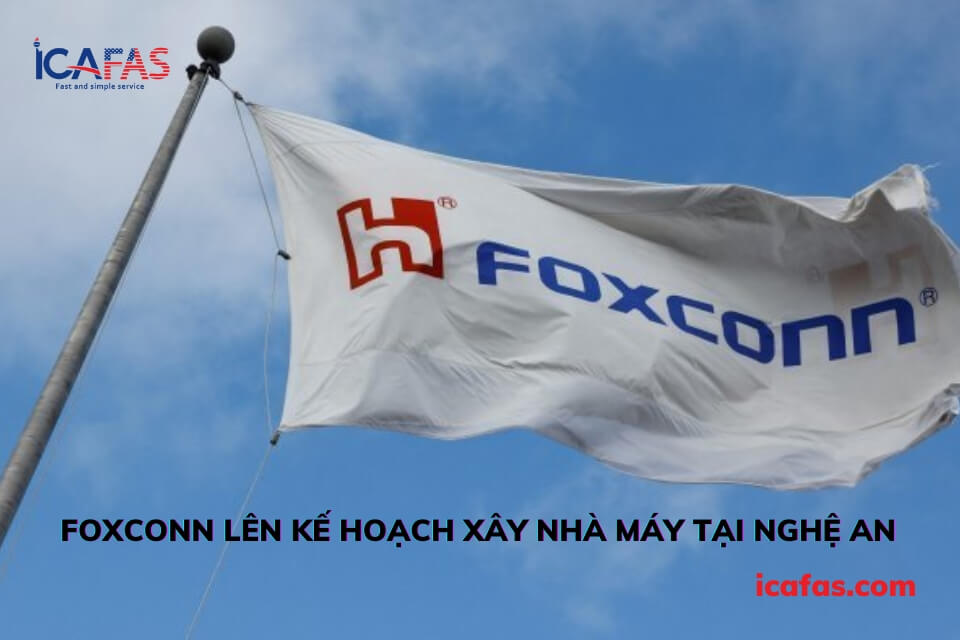 Foxconn lên kế hoạch xây nhà máy tại Nghệ An