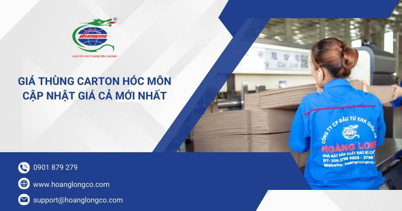 Giá Thùng Carton Hóc Môn - Cập Nhật Giá Cả Mới Nhất