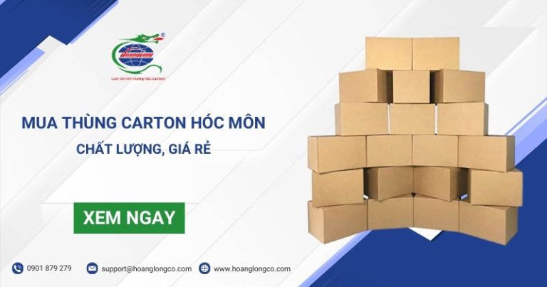 Mua Thùng Carton Hóc Môn Chất Lượng, Giá Rẻ