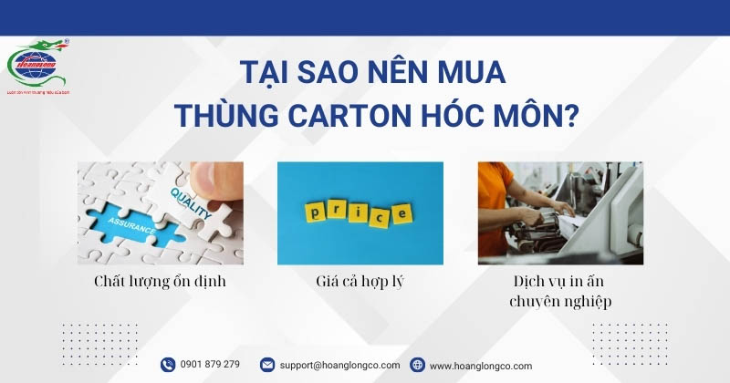 Tại Sao Nên Mua Thùng Carton Hóc Môn