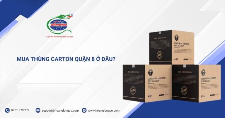 Mua Thùng Carton Quận 8 Ở Đâu?
